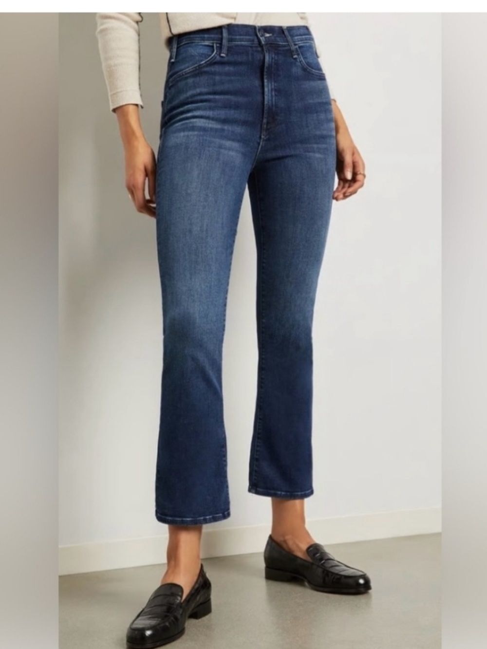 Mother The Hustler Ankle/Heirloom Jeans 24 NWT